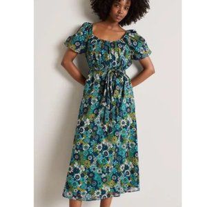 Boden Hettie Scoop Neck Floral Dress